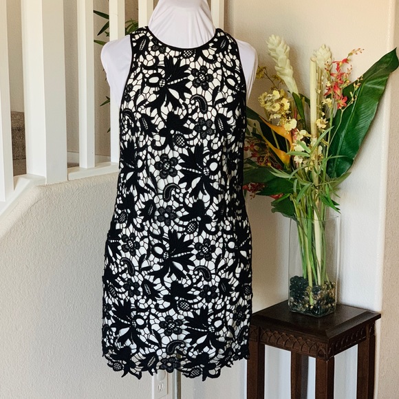 Banana Republic Black Lace Dress - Picture 1 of 8